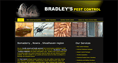 Desktop Screenshot of bradleyspestcontrol.com.au